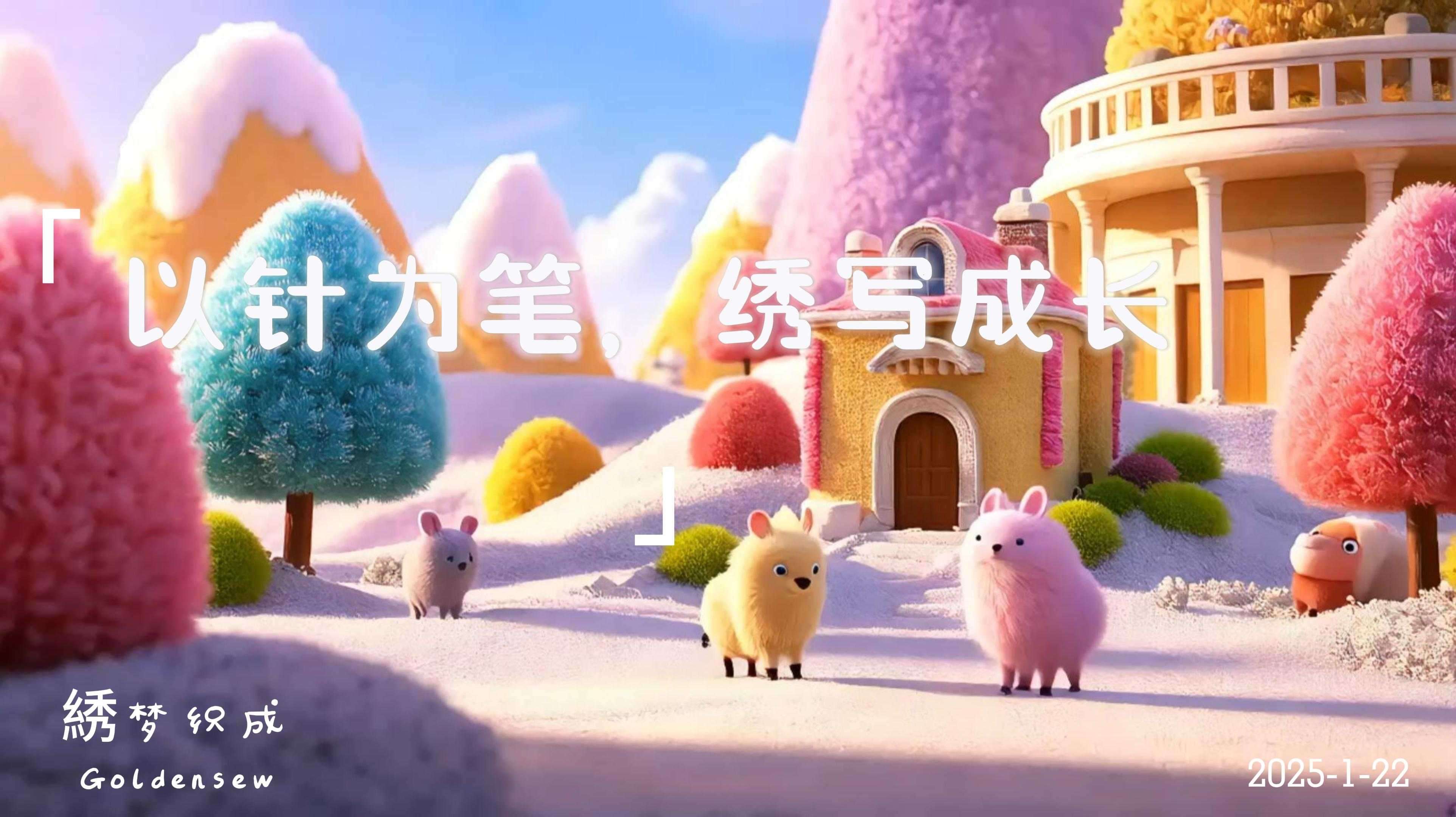 普通人自学刺绣，还玩出花样了！