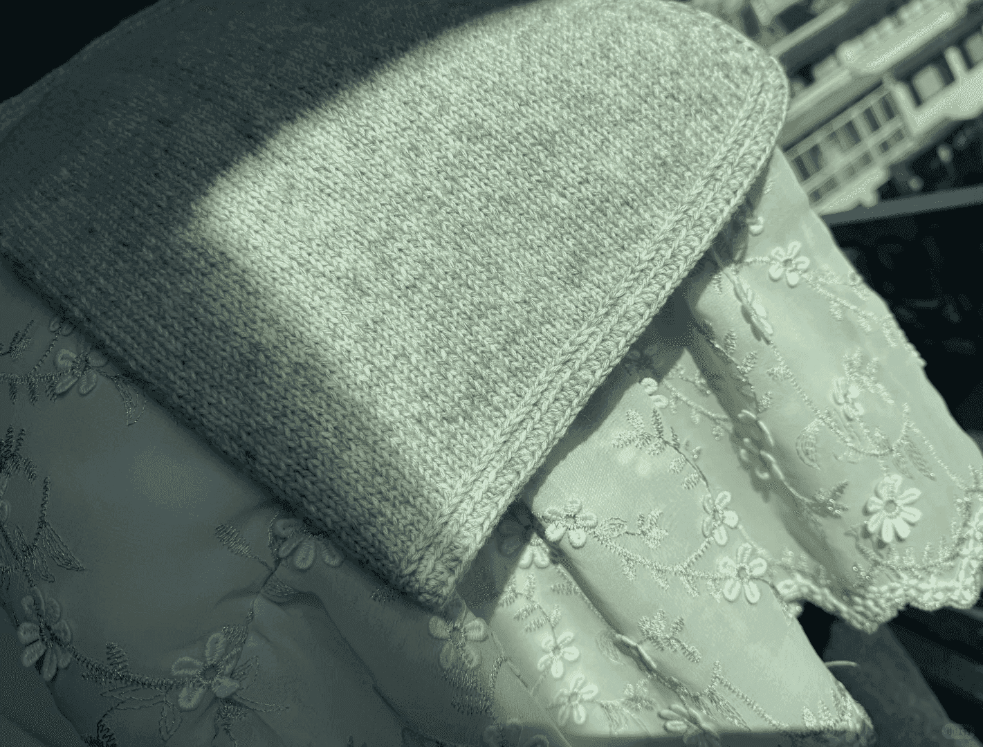 阳光 棒针和钩针的融合🌞